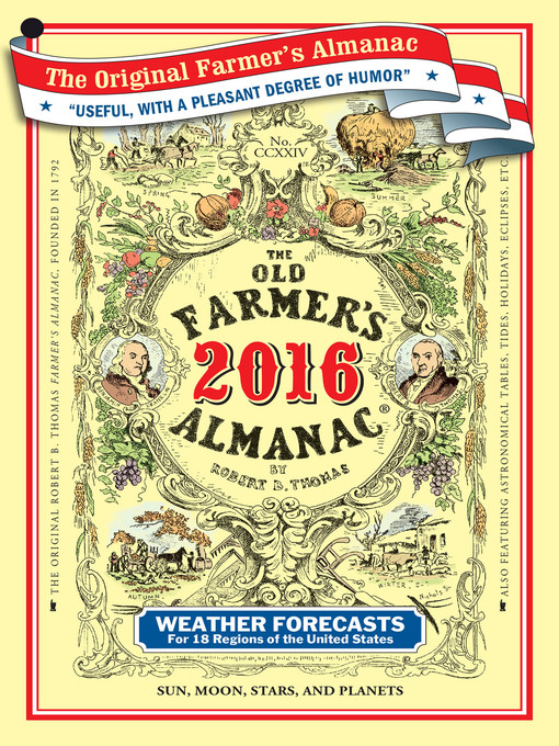 Title details for The Old Farmer's Almanac 2016 by Old Farmer's Almanac - Available